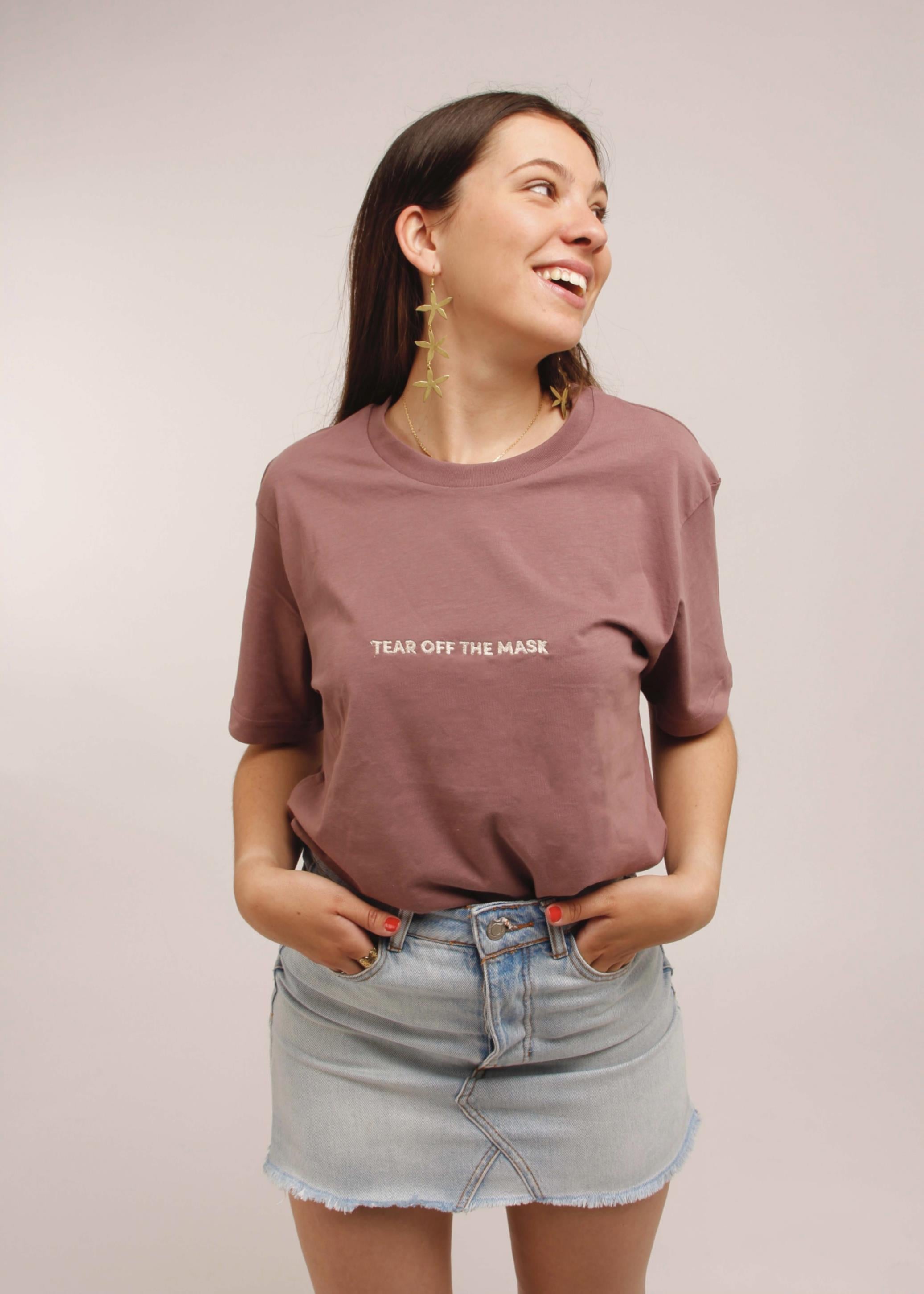 Camiseta "Tear off the Mask" Kaffa Coffee