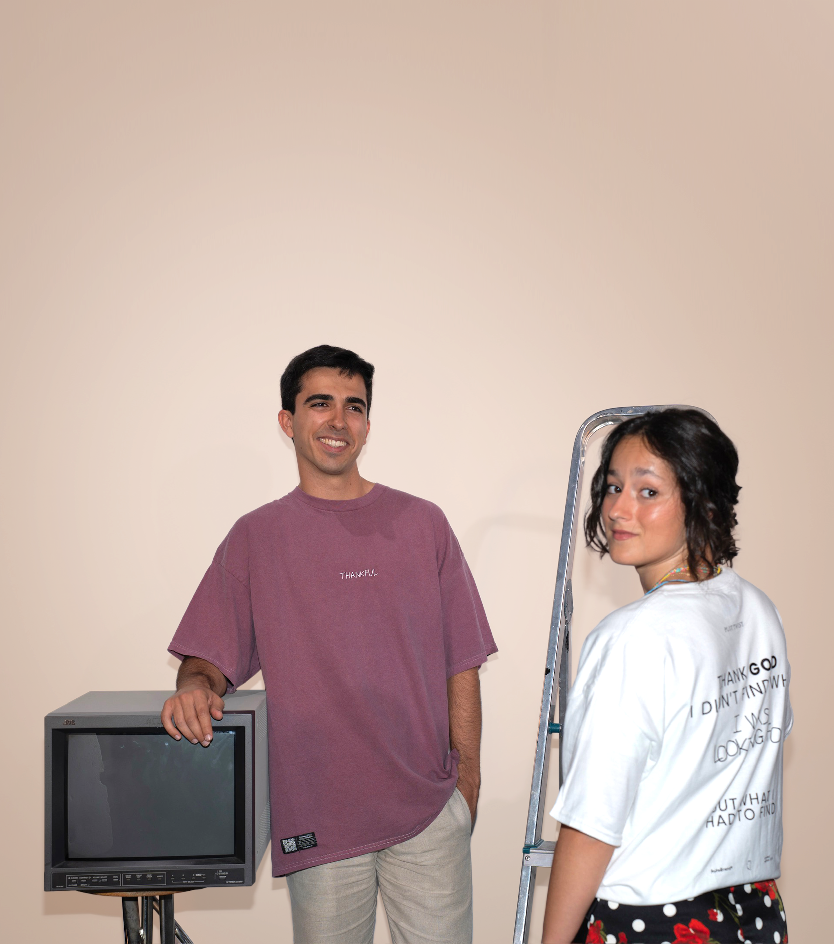 Camiseta "Thankful" White