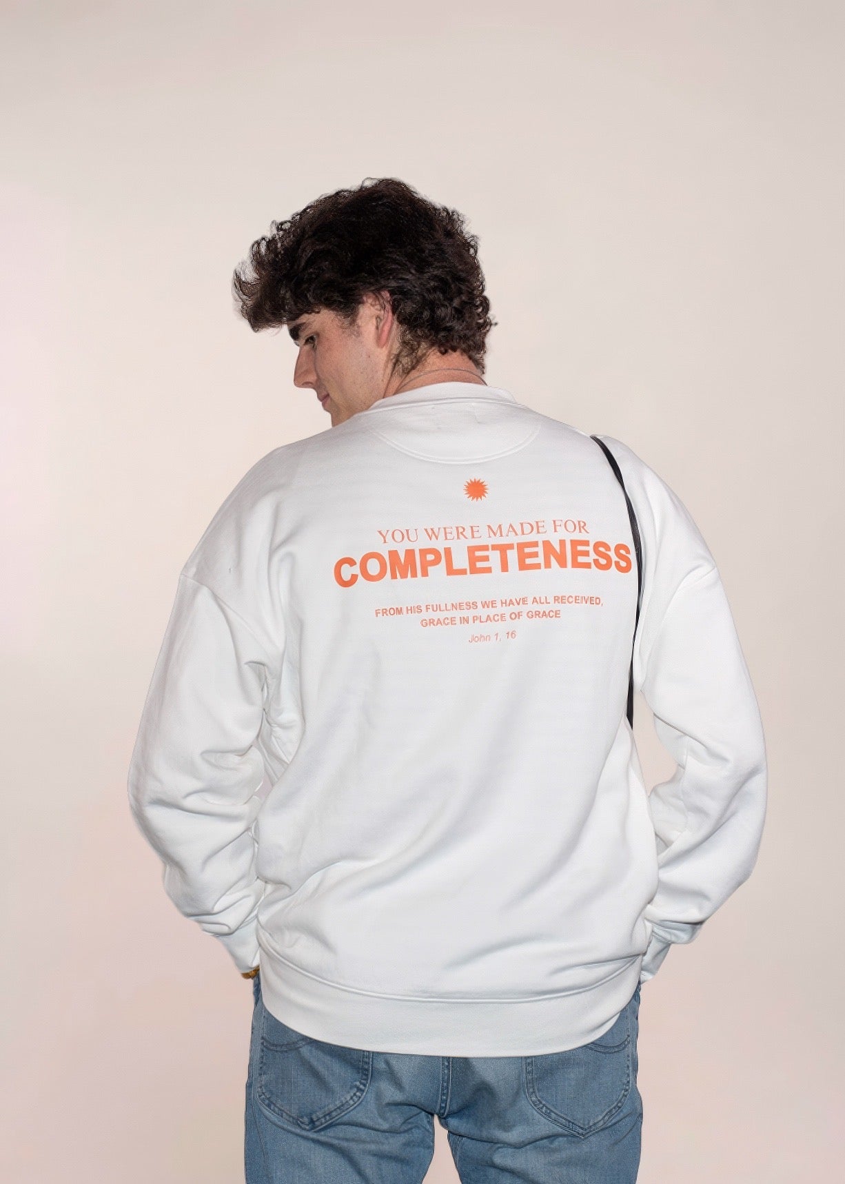 Crewneck "Completeness" Orange